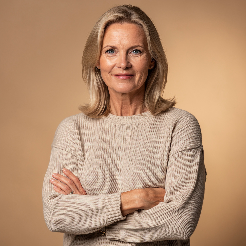 Portrait of a Danish woman, founder of a storytelling organization